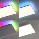 Leuchten Direkt 15562-16 - LED RGB Stmievateľné stropné svietidlo CONRAD LED/35W/230V + diaľkové ovládanie