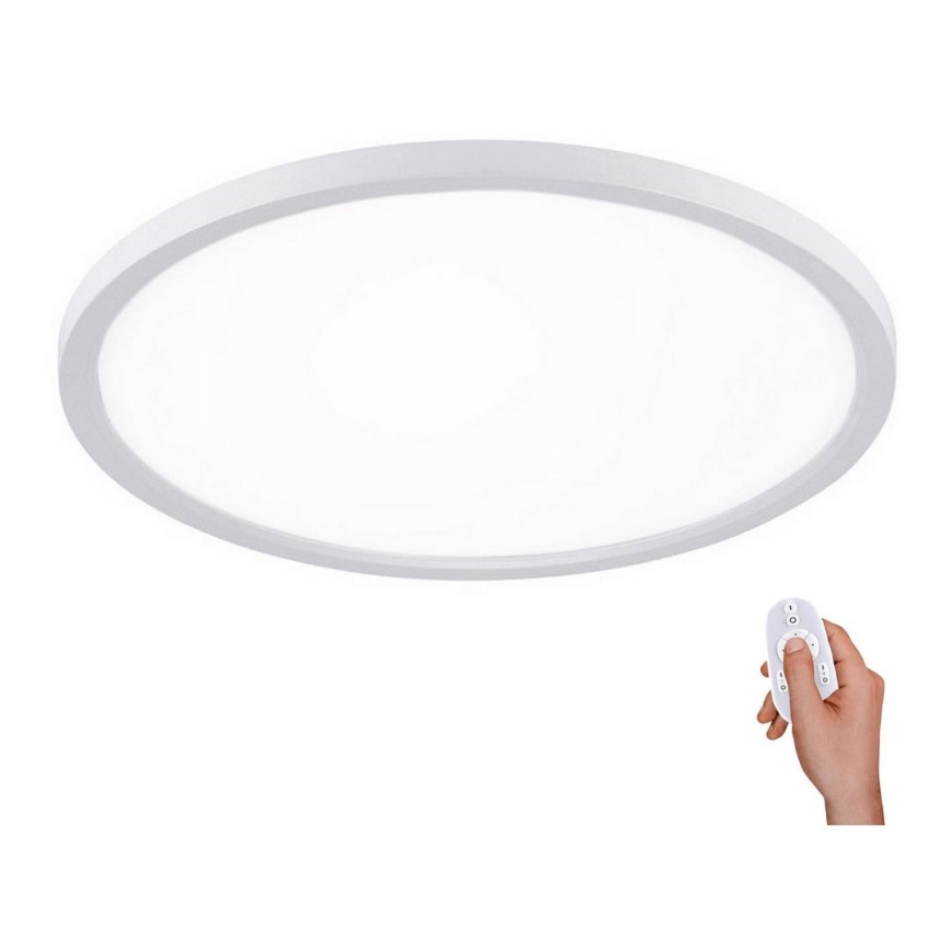 Leuchten Direkt 15571-16 - LED Stmievateľné stropné svietidlo FLAT LED/23,5W/230V 2700-5000K + diaľkové ovládanie