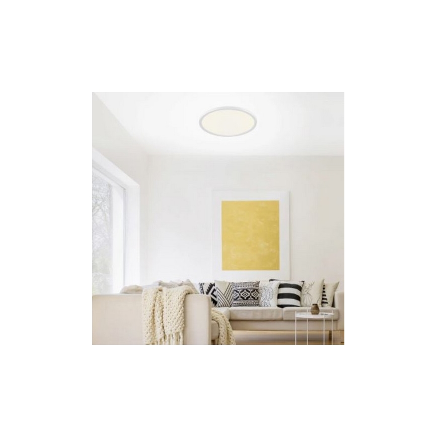 Leuchten Direkt 15571-16 - LED Stmievateľné stropné svietidlo FLAT LED/23,5W/230V 2700-5000K + diaľkové ovládanie