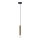 Leuchten Direkt 15617-60 - Luster na lanku BRUNA 1xE27/60W/230V mosadz