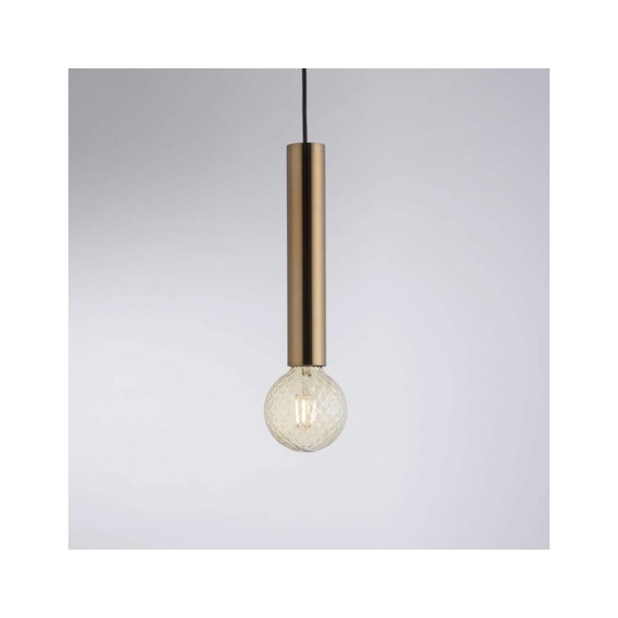 Leuchten Direkt 15618-60 - Luster na lanku BRUNA 3xE27/60W/230V mosadz