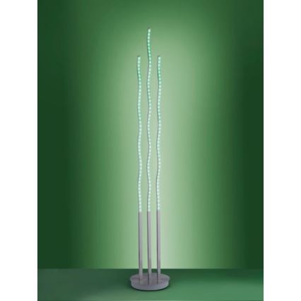 Leuchten Direkt 16268-55 - LED RGB Stmievateľná stojacia lampa WAVE LED/31W/230V + diaľkové ovládanie