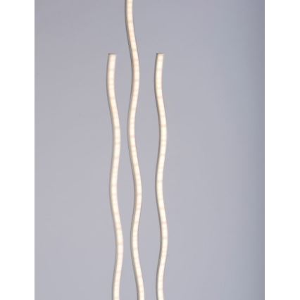 Leuchten Direkt 16268-55 - LED RGB Stmievateľná stojacia lampa WAVE LED/31W/230V + diaľkové ovládanie