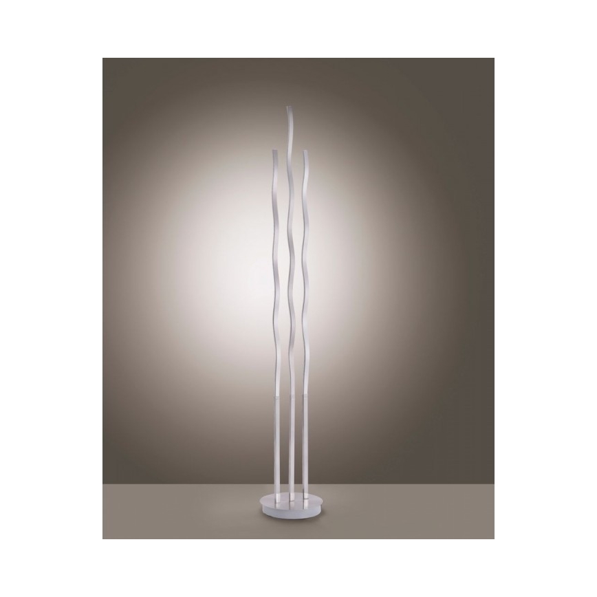 Leuchten Direkt 16268-55 - LED RGB Stmievateľná stojacia lampa WAVE LED/31W/230V + diaľkové ovládanie
