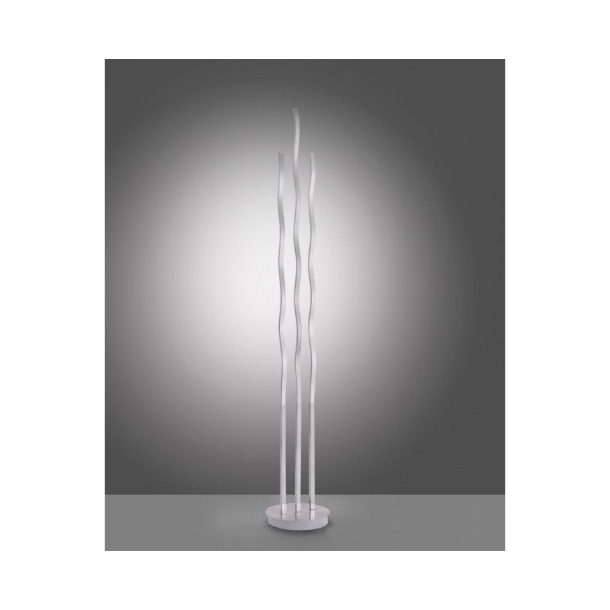 Leuchten Direkt 16268-55 - LED RGB Stmievateľná stojacia lampa WAVE LED/31W/230V + diaľkové ovládanie