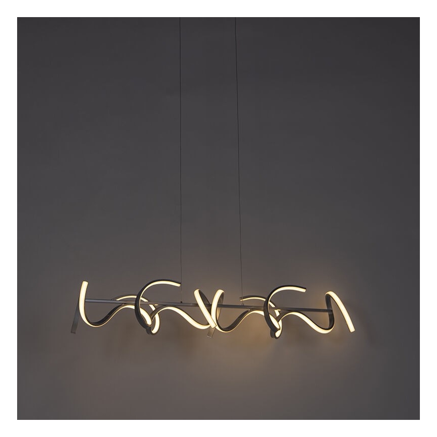 Leuchten Direkt 19033-21 - LED Stmievateľný luster na lanku CURLS LED/40,8W/230V