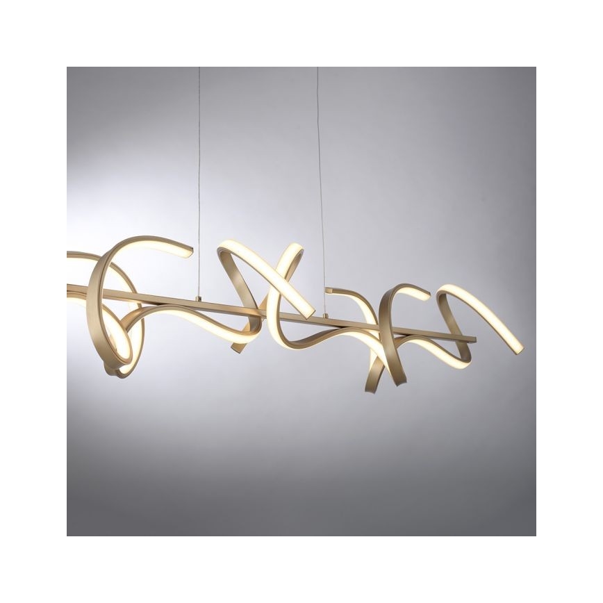 Leuchten Direkt 19033-60 - LED Stmievateľný luster na lanku CURLS LED/40,8W/230V