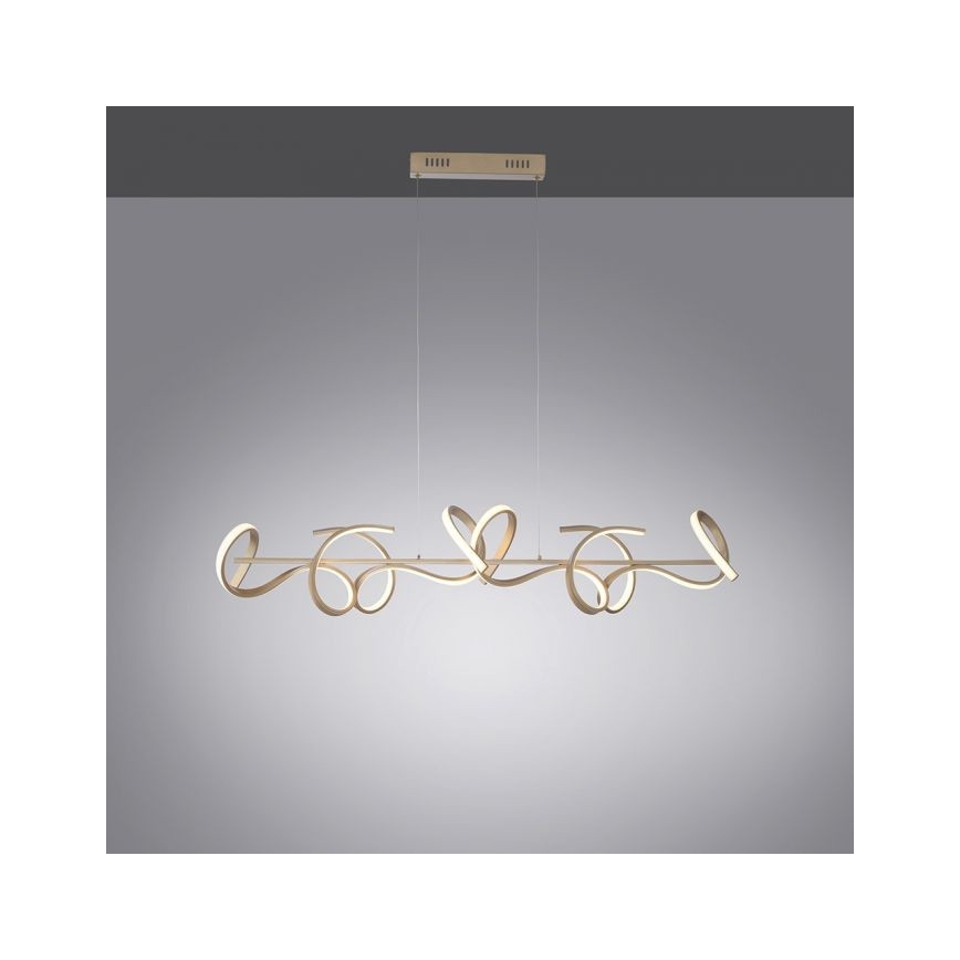 Leuchten Direkt 19033-60 - LED Stmievateľný luster na lanku CURLS LED/40,8W/230V