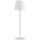 Leuchten Direkt 19250-16 - LED Vonkajšia stmievateľná nabíjacia stolná lampa EURIA LED/3W/5V IP54 biela