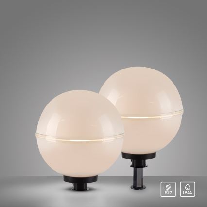 Leuchten Direkt 19324-16-2 - SADA 2x Vonkajšia lampa 1xE27/40W/230V pr. 40 cm IP44