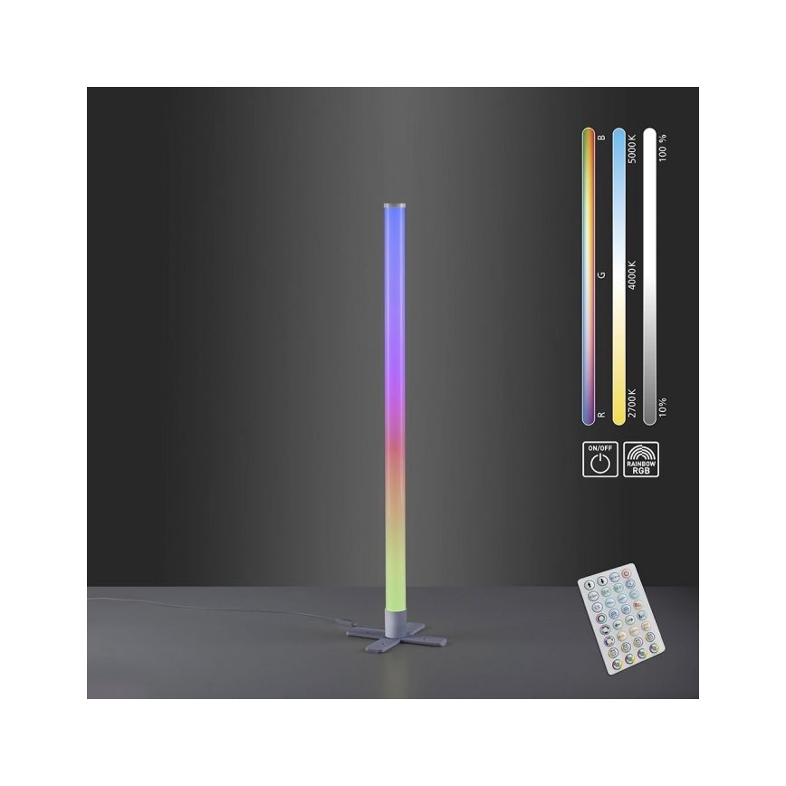 Leuchten Direkt 19902-21 - LED RGB Stmievateľná lampa RINGO LED/10W/230V + diaľkové ovládanie