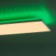 Leuchten Direkt - LED RGB Stmievateľné stropné svietidlo GUSTAV LED/27,3W/230V+LED/1,4W 2700-5000K + diaľkové ovládanie
