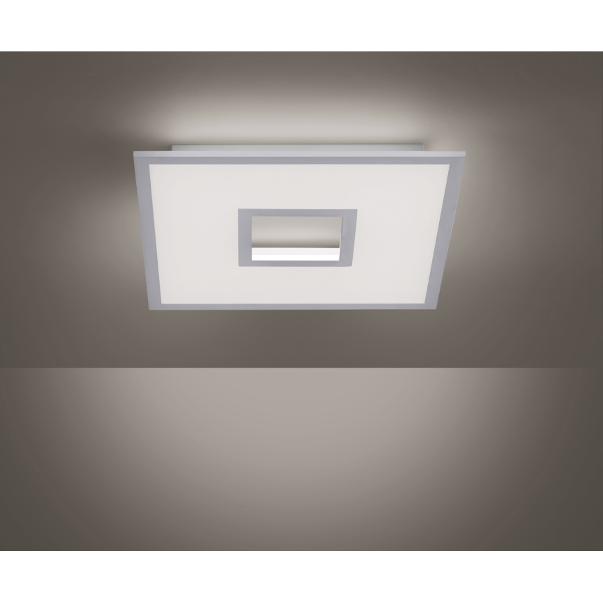 Leuchten Direkt 11645-16 - LED RGB Stmievateľné stropné svietidlo RECESS LED/22,5W/230V + LED/5W + diaľkové ovládanie