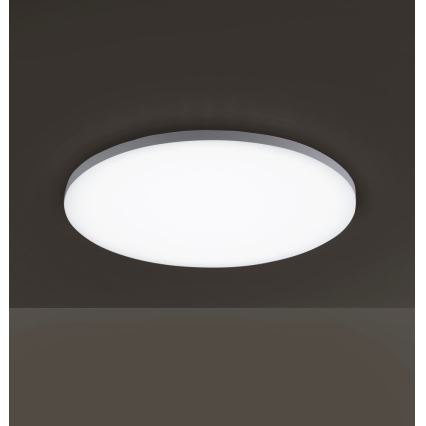 Leuchten Direkt 15602-16 - LED RGBW Stmievateľné stropné svietidlo GUSTAV LED/20,3W/230V+LED/1,8W 2700-5000K + diaľkové ovládanie