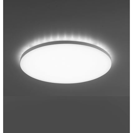 Leuchten Direkt 15602-16 - LED RGBW Stmievateľné stropné svietidlo GUSTAV LED/20,3W/230V+LED/1,8W 2700-5000K + diaľkové ovládanie