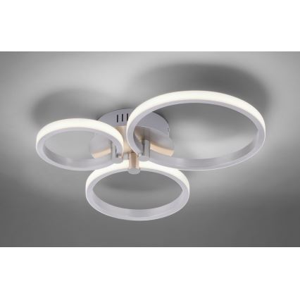 Leuchten Direkt 12110-55 - LED prisadené stropné svietidlo JOHANNA LED/4,5W/230V+LED/6W+LED/7,5W