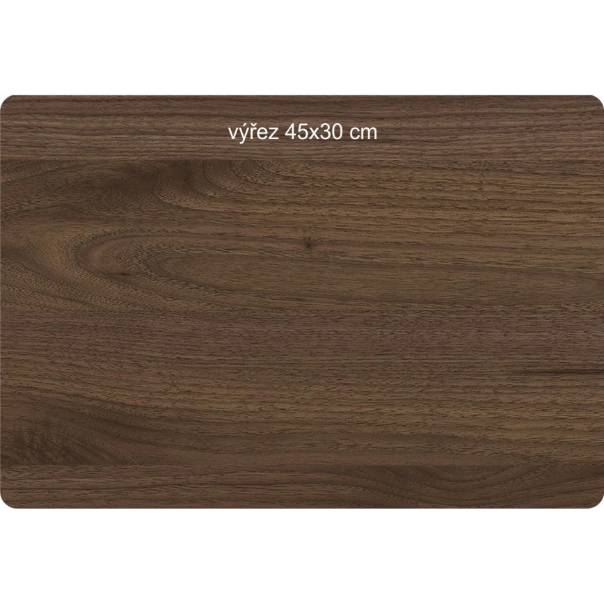 Li-Go 23607/O - LED stmievateľná stolná dekorácia LED/12W/230V 20x22 cm orech/Jin Jang