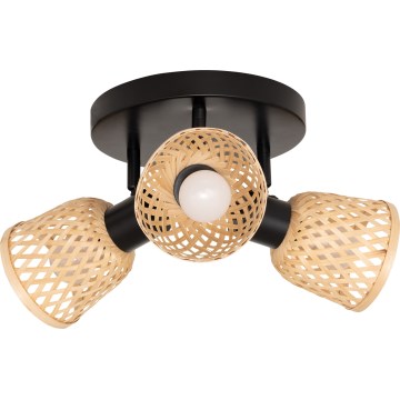 Ліхтар точковий Atmosphera LIO 3xE27/25W/230V з бамбука