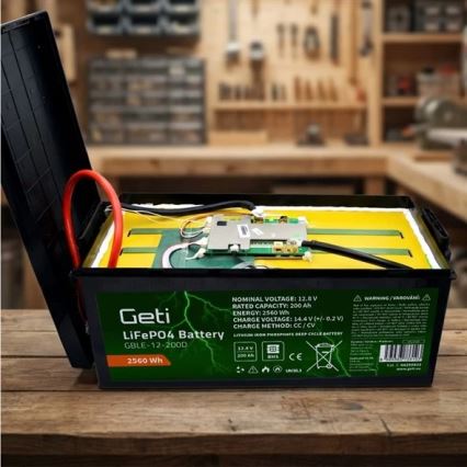 LiFePO4 batéria 12,8 V / 200 Ah