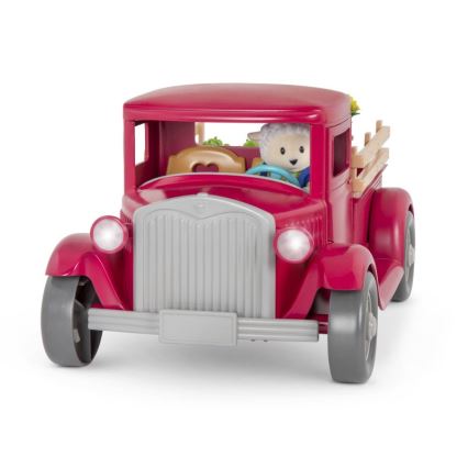 Li'l Woodzeez - Hrací set farmársky pick-up so stánkom 3xAAA