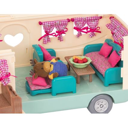 Li'l Woodzeez - Hrací set HAPPY CAMPER kempovanie