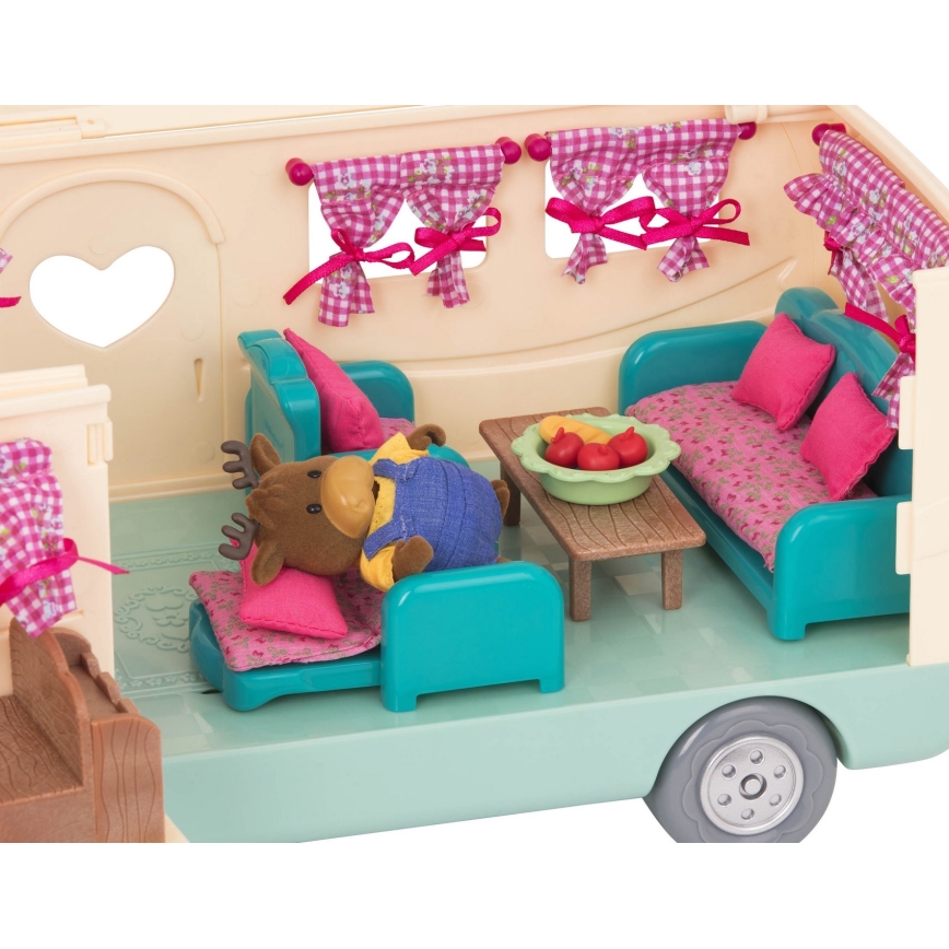 Li'l Woodzeez - Hrací set HAPPY CAMPER kempovanie