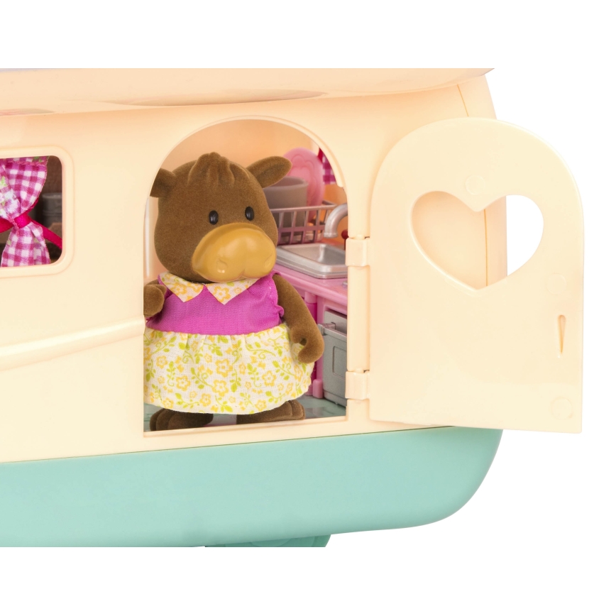Li'l Woodzeez - Hrací set HAPPY CAMPER kempovanie