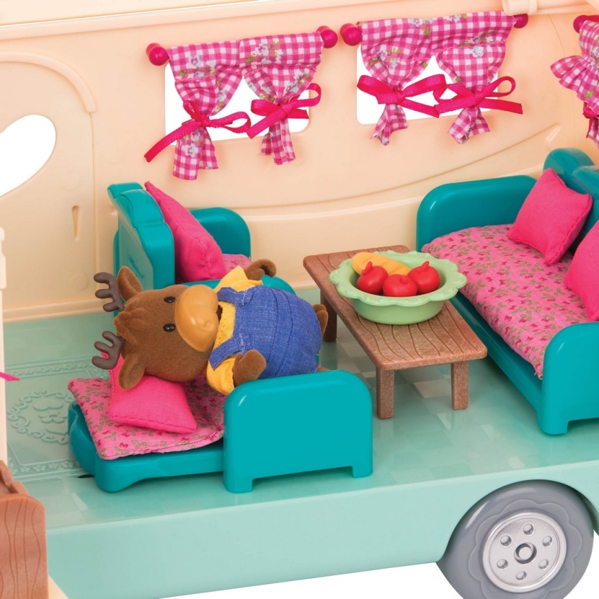 Li'l Woodzeez - Hrací set HAPPY CAMPER kempovanie