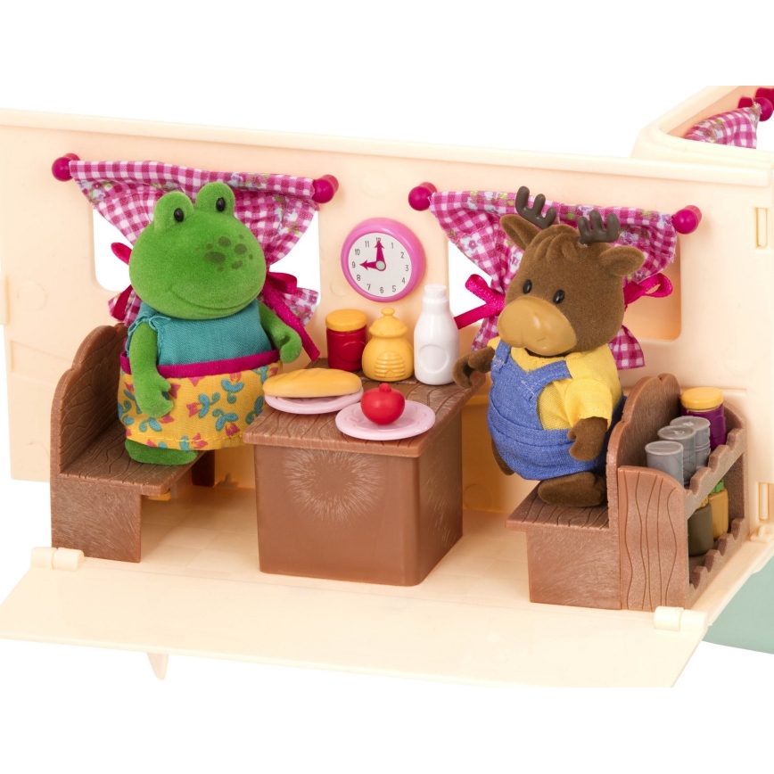Li'l Woodzeez - Hrací set HAPPY CAMPER kempovanie