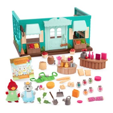 Li'l Woodzeez - Hrací set obchod so zmiešaným tovarom
