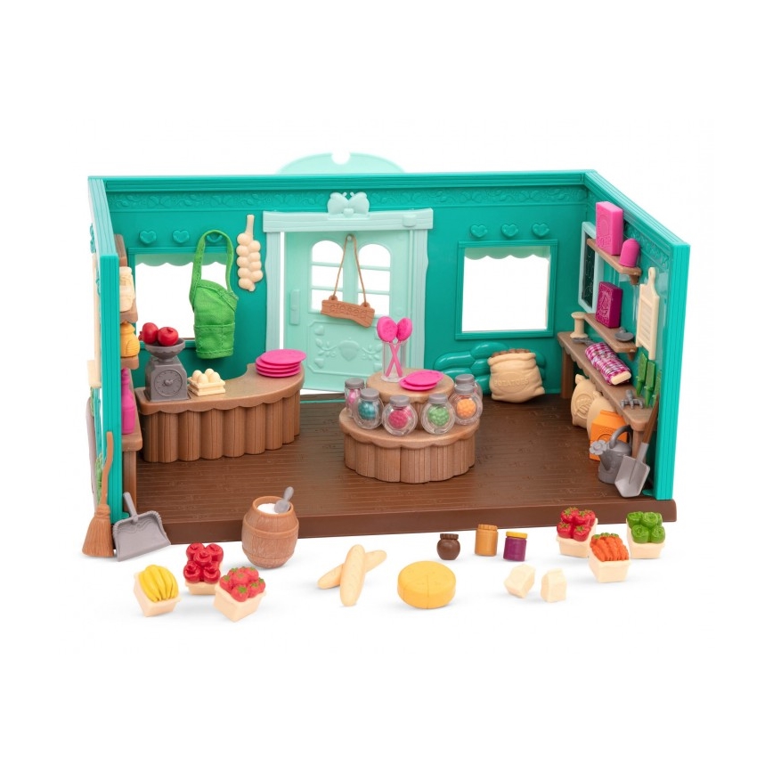 Li'l Woodzeez - Hrací set obchod so zmiešaným tovarom