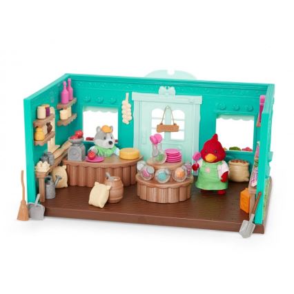 Li'l Woodzeez - Hrací set obchod so zmiešaným tovarom
