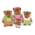 Li'l Woodzeez - Set postavičiek HEALTHNUGGLE rodina medveďov