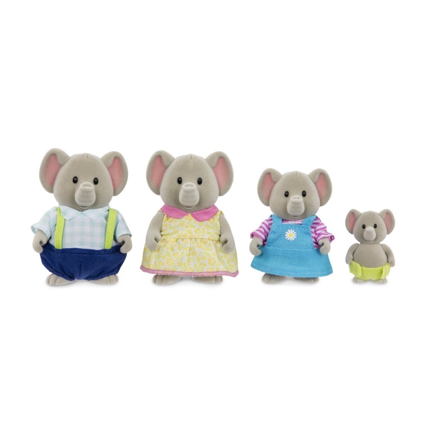 Li'l Woodzeez - Set postavičiek OLIPHANT rodina slonov