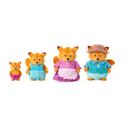 Li'l Woodzeez - Set postavičiek TIPPYTAIL rodina lišiek