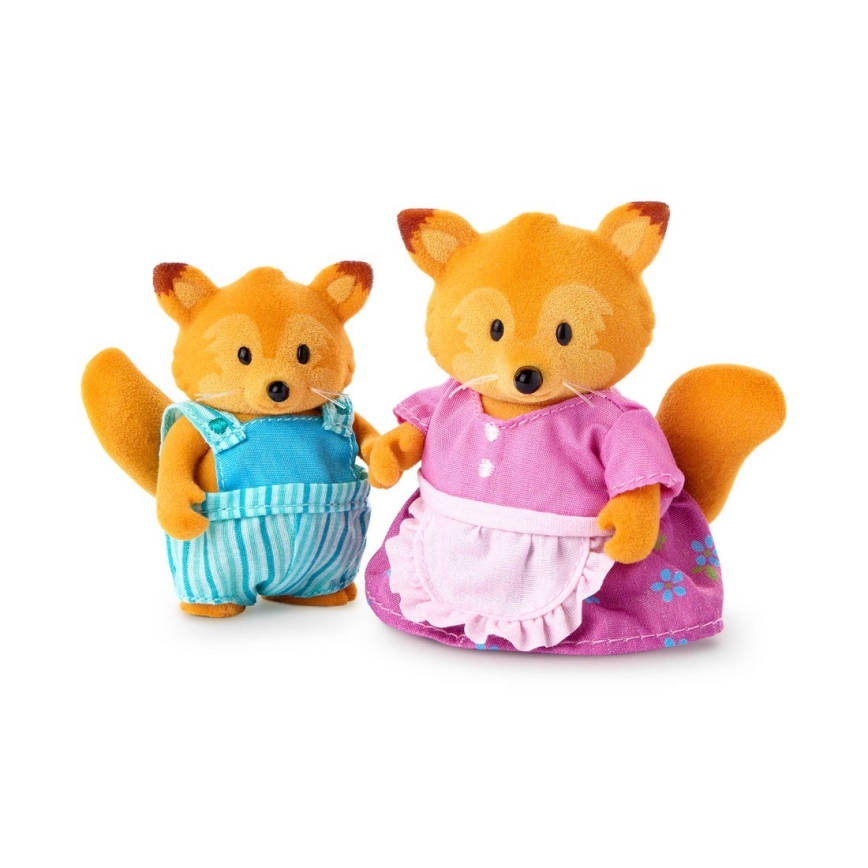 Li'l Woodzeez - Set postavičiek TIPPYTAIL rodina lišiek