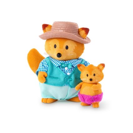 Li'l Woodzeez - Set postavičiek TIPPYTAIL rodina lišiek
