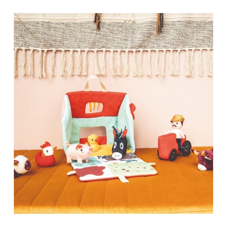 Lilliputiens - Plyšový set Moja prvá farma