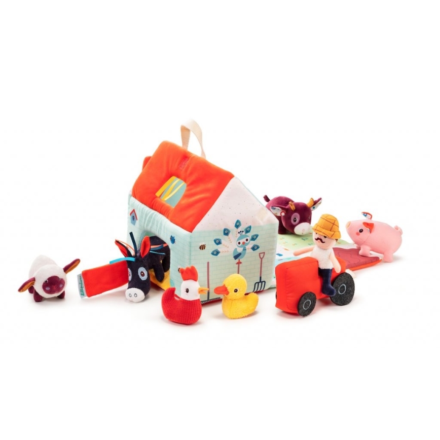 Lilliputiens - Plyšový set Moja prvá farma