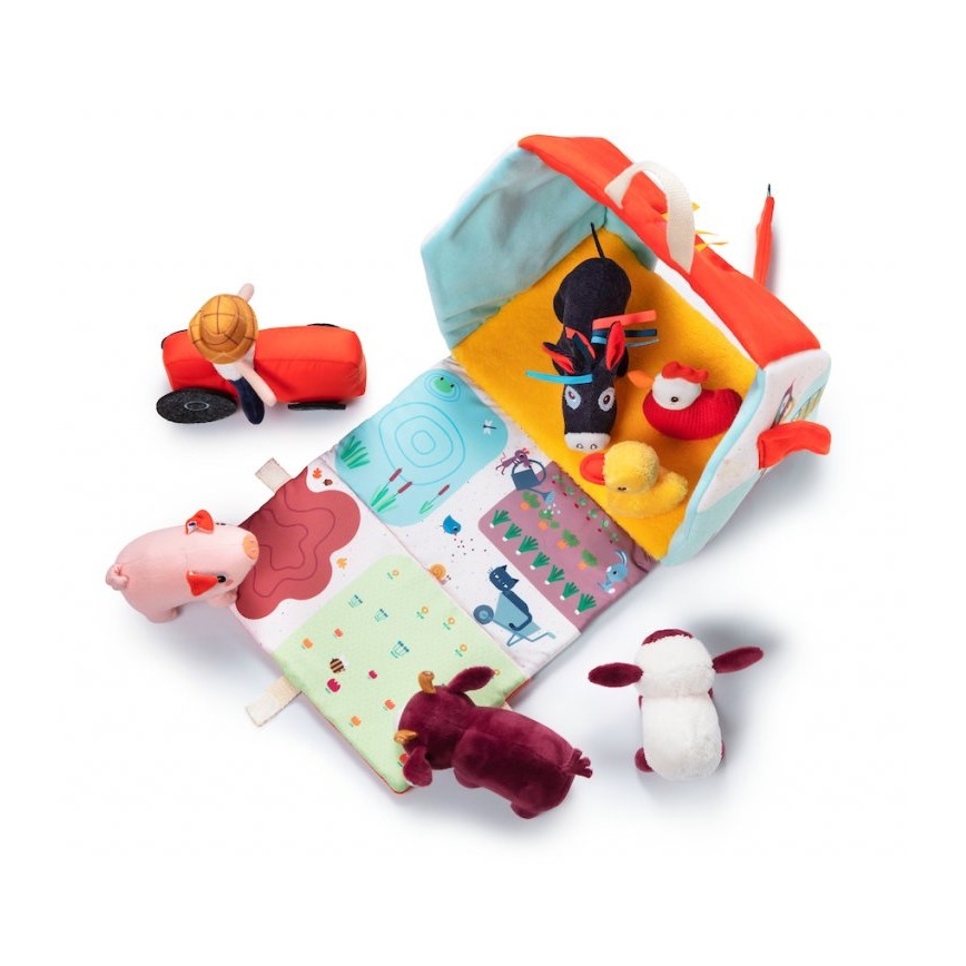 Lilliputiens - Plyšový set Moja prvá farma