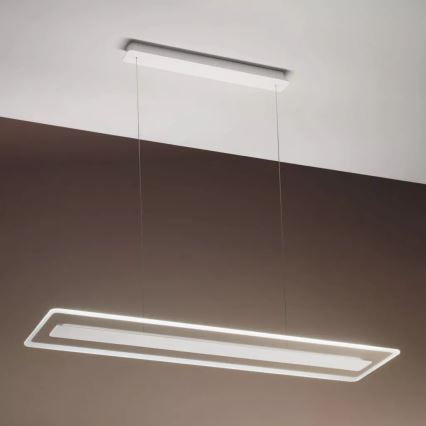 Linea Light 8936 - LED Luster na lanku ANTILE LED/45W/230V CRI 90 biela