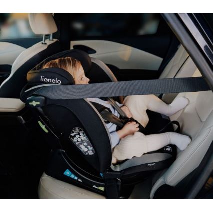 Lionelo - Autosedačka AART i-Size 40-150 cm čierna/sivá