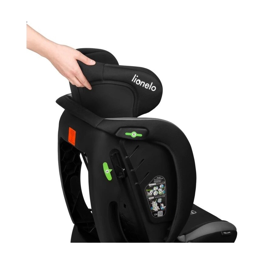 Lionelo - Autosedačka AART i-Size 40-150 cm čierna/sivá
