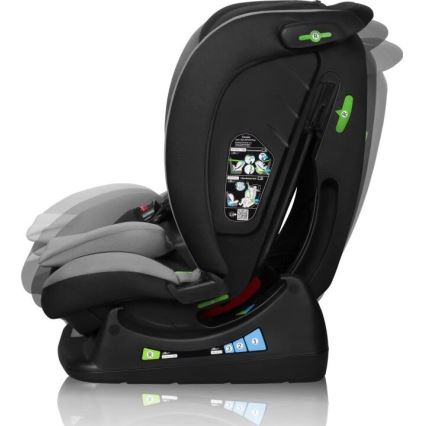Lionelo - Autosedačka AART i-Size 40-150 cm čierna/sivá