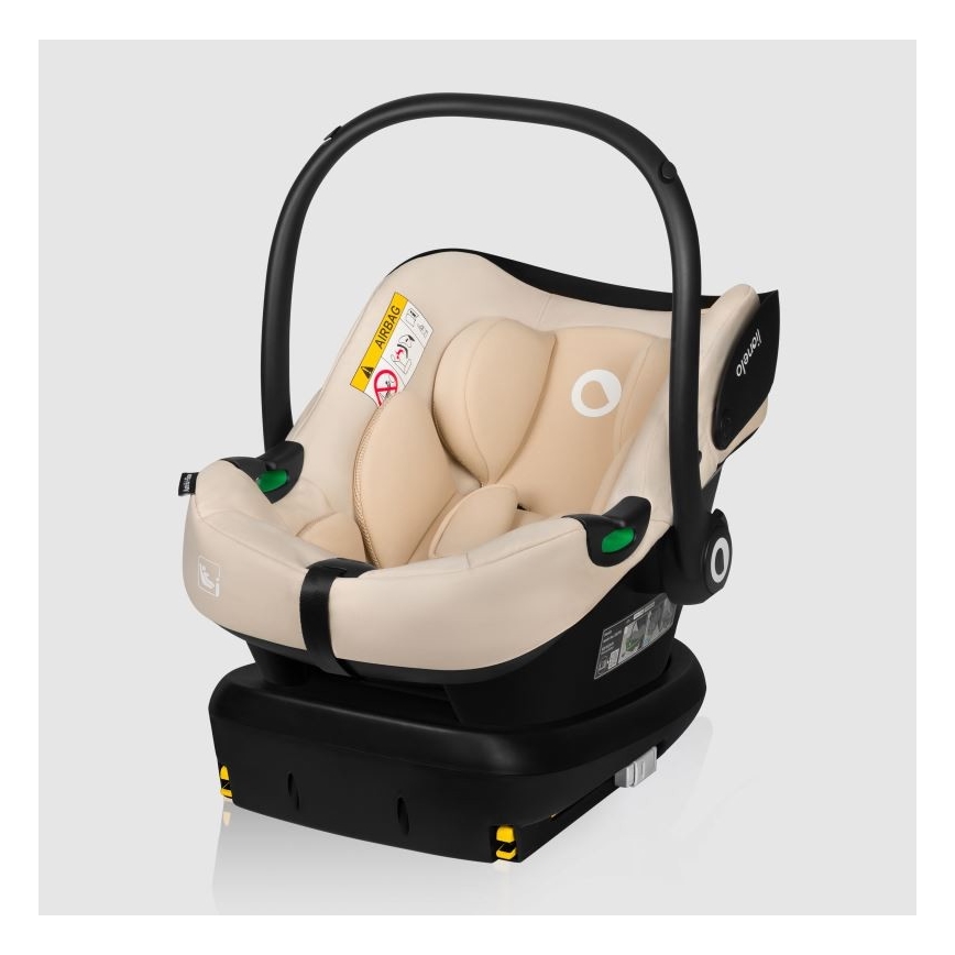 Lionelo - Autosedačka ASTRID i-Size 40-87 cm béžová