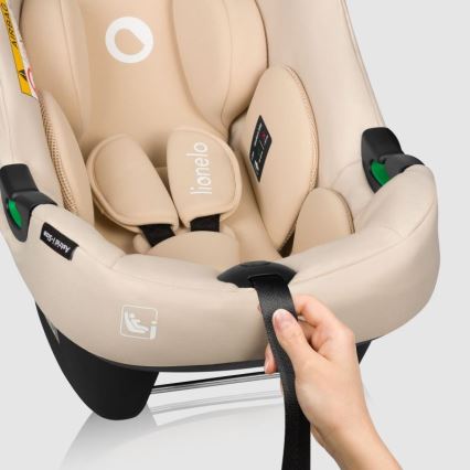Lionelo - Autosedačka ASTRID i-Size 40-87 cm béžová