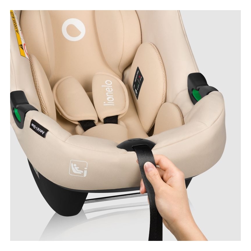 Lionelo - Autosedačka ASTRID i-Size 40-87 cm béžová