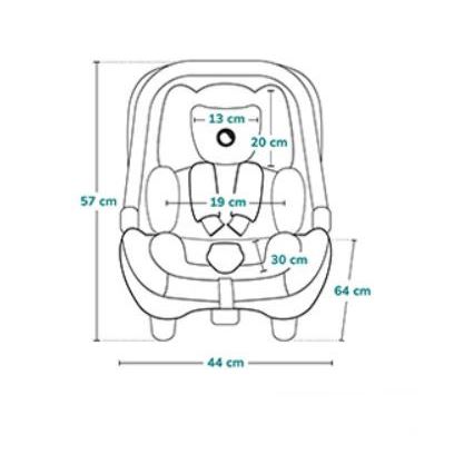 Lionelo - Autosedačka ASTRID i-Size 40-87 cm béžová