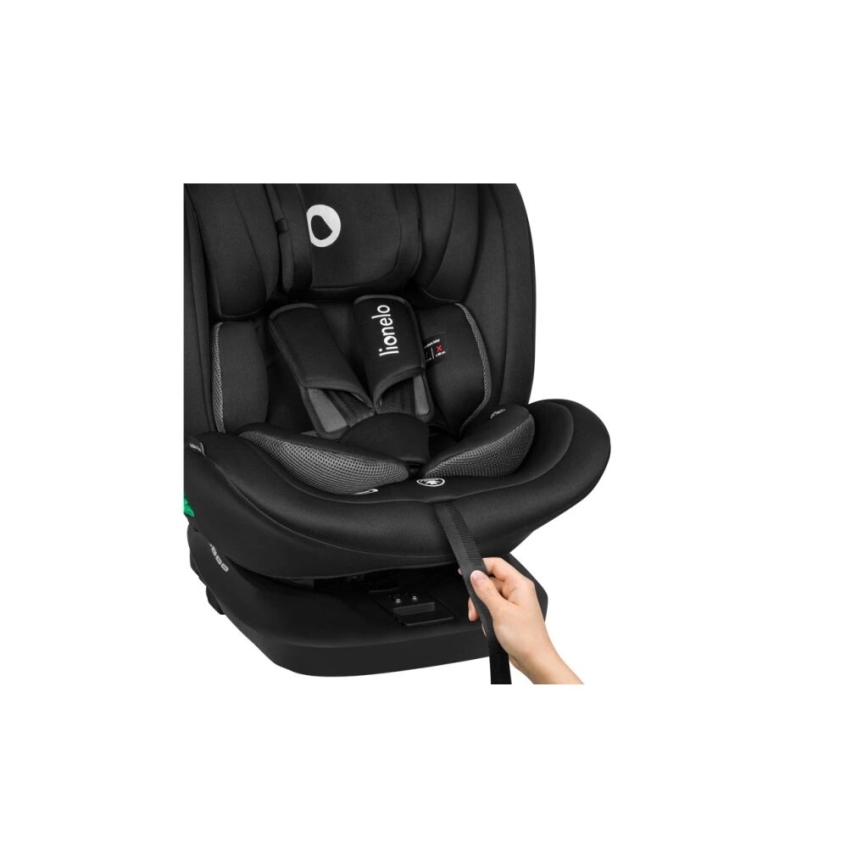 Lionelo - Autosedačka BASTIAAN i-Size 40-150 cm čierna