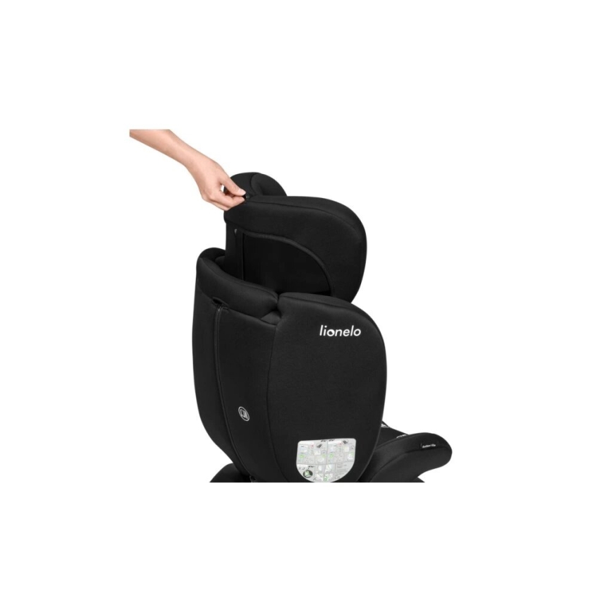 Lionelo - Autosedačka BASTIAAN i-Size 40-150 cm čierna/šedá
